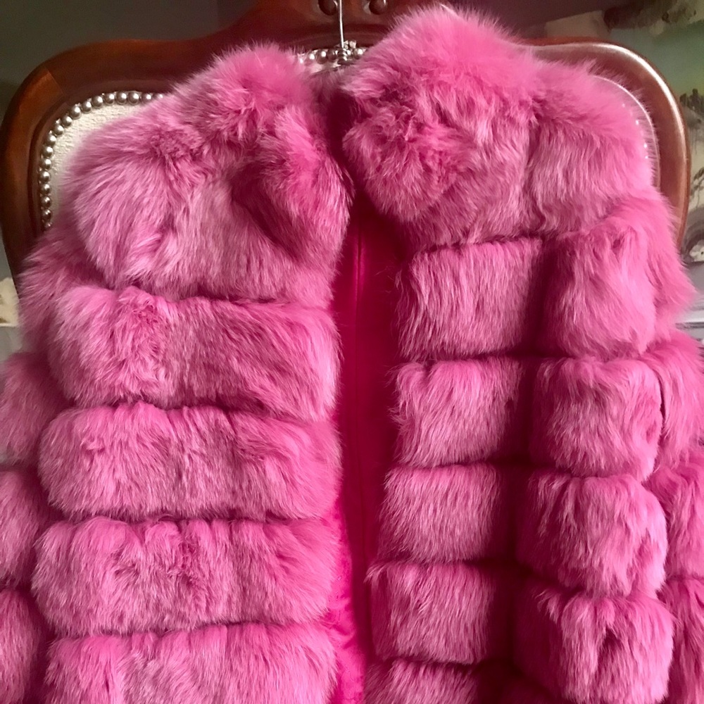 REAL FOX PINK JACKET